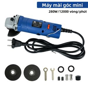 Máy Mài Góc Mini Điện 75mm 6 Tốc Độ Biến Thiên Máy Đánh Bóng Máy Mài Dụng Cụ Mài Mòn Bằng Thép Không Gỉ Dùng Để Cắt Và Đánh Bóng