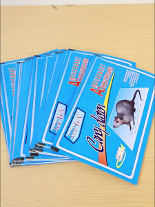 50Pcs Super Sticky Mouse Trap Portable Mouse Trap Rodent Expert Rat Glue Sticker Mice Board Household Mouse Rat Glue Traps