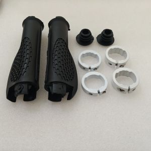 1 Pair Rubber Bike Handlebar Grip Anti-Skid Ergonomic Mountain MTB Cycling Parts Bicycle Grips Black Gold Red Blue