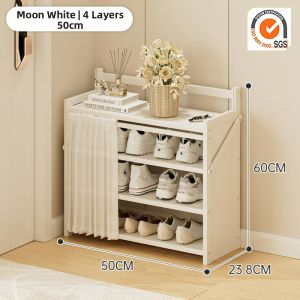 ZHUSHANXIA | New Multi-level Foldable Durable Shoe Rack