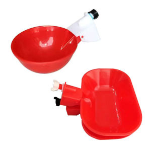 Pet Drinking Bowl Drink Fountain Water Feeder Homemade Water Dispenser Thickened Simple Poultry Dogs and Cats