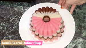 1 PCS CETAKAN PUDING BENTUK BULAT JUMBO / CETAKAN AGAR SALUR