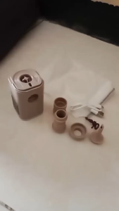 COD PACOONE Pompa Angin Elektrik Untuk Kasur Bantal Multifungsi Inflator Deflator with LED - 66001 / GR-107C4