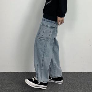Quần Jeans Nam Ống Thẳng Thời Trang Mới Quần Công Sở Rộng Phong Cách Dad Dark Series Quần Jeans Nam Thời Trang Mùa Xuân