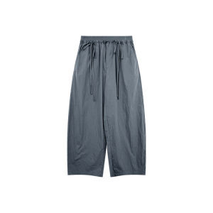 Plus Size Cool Cotton Blend Tie-bow Palazzo Pants