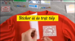 (Hình Ủi Nhiệt Quần ÁoDecal KTS ủi nhiệt - Miếng Dán Ủi Quần Áo)