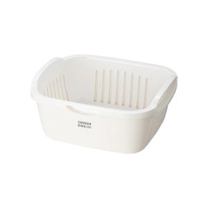COOKER KING | Thickened Food-Grade PP Vegetable Washing Basket with Drainage
