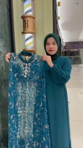 GAMIS MAHARANI / GAMIS LEBARAN 2025 OUTER TILE / GAMIS PESTA TERBARU VIRAL KEKINIAN