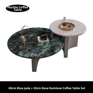 CHUWU | Luxury Marble Round Coffee Table