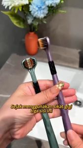 Fxshop - Toothbrush isi 2 pcs Sikat Gigi Dewasa Model 3D Spesial Ultra Lembut Untuk Gusi Sensitif COD