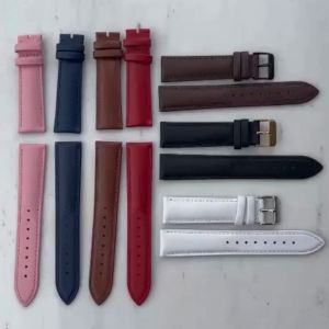 Dây da đồng hồ nữ nam da bò thật hai mặt lớp da đầu tiên size 12mm 14mm 16mm 18mm 20mm 22mm dây đồng hồ da thay thế cho đồng hồ casio orient seiko dw citizen patek omega ls05 swarovski