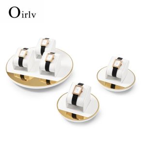 Oirlv Ring Watch Display Stand Necklace Storage Rack Jewelry Organizer Holder TT259