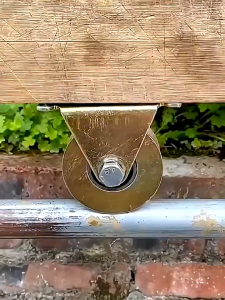 Heavy Duty V-Groove Gate Roller Wheel Sliding Bearings Roller Wheel Bearing I FASTFIX HARDWARE