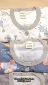 WINTEKU - SETELAN PENDEK MOTIF COWOK WINTEKU - BAJU BAYI - BAJU ANAK WINTEKU - BAJU TIDUR ANAK - PIYAMA ANAK