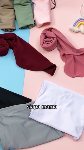 Jilbab Keynara Uk Bayi 0-1 Tahun: Bergo Instan Hijab Rambut Bayi