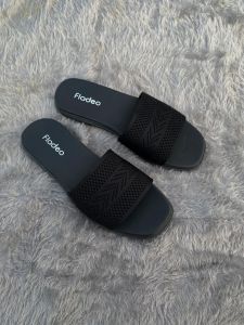 Sandal slop rajut wanita fladeo | sendal premium murah