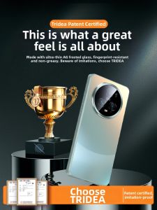Tridea | Durable Thin Full Lens Protection Glass Case For Honor Magic5 Pro