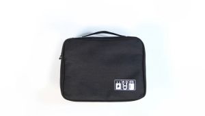 1Pc Travel Cable Bag Portable Digital USB Gadget Organizer Charger Wires Cosmetic Zipper Storage Pouch Kit Case