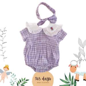 Jumper bunga + Bandana \\ Jumper Import bahan nyaman Jumper Newborn