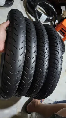 VỎ lốp michelin 60/90-17 70/90-17 80/90-17 dùng xăm ( đi ruột). Hàng củ tháo xe. Siêu bền bám.