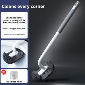 KEKESHANGJIA | Wall-Mounted Toilet Brush with Long Handle