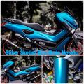 Stiker Skotlet Biru Metalik Candy Skotlet Motor Biru Muda Metalic. 