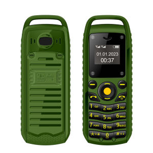 SERVO | SERVO B25 Button Mini Mobile Phone 2 SIM Standby Bluetooth Dialing Surround Wear Blacklist Smallest Backup Cellphones for Sports