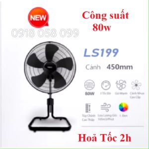 Quạt lửng rút công nghiệp HaLi mã LS 199 cánh 450
