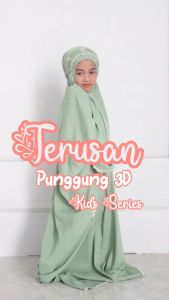 Mukena Anak Tanggung MukenaTerusan Katun Rayon Bordir Tile Mukenah Terusan Anak Mukena Remaja Lucu