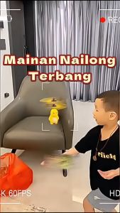 Mainan Nailong Terbang / Flying Nailong Dino Kuning / Mainan Remote Dino Kuning Terbang  / Mainan Remote Nailong Terbang