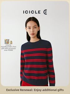 ICICLE | New Year Series Yak Wool Blend Red Knitted Sweater