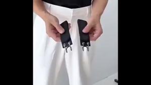 Hook and Loop No Buckle Invisible Stretch Belt Soft Wide Fit Men Women Jeans Waist Tightener Adjustable Casual Lazy Waistband