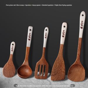 plys | Non-stick Pot Specialized Wooden Cooking Utensil Set Chicken Wing Wood