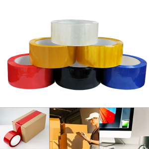 เทปใส เทปบรรจุภัณฑ์ เทปปิดผนึกกล่องอเนกประสงค์ เหมาะสําหรับสํานักงาน บ้าน โรงเรียน ส่งไปรษณีย์ บรรจุภัณฑ์ และจัดส่ง