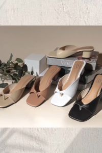 QUINCE YAVA SANDAL WANITA HEELS 5 CM