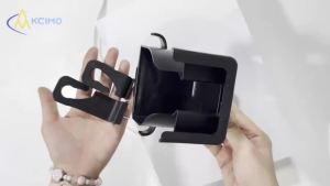 Kcimo 3-in-1 Auto Cup Holder with Phone Mount And Seat Hook Organizer for Sedan SUV MPV - Vehicle Interior Storage Solution