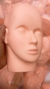 Đầu manocanh học nối mi massage bấm huyệt