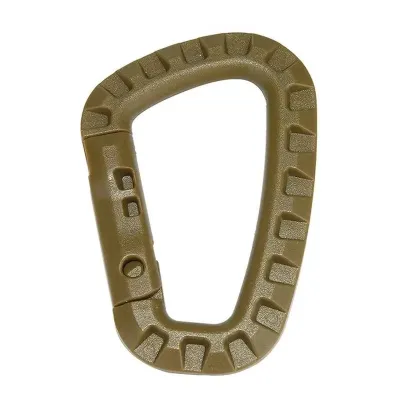1-5Pcs Military tactical carabiner Clips Accessories D-Ring Buckle Mountaineering Carabiner Backpack Hanging Key Outdoor gadget