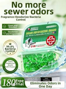 Odor Control Insect Repelling Toilet & Drain Gel Balls