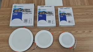 LED Recessed Round Panel Light Downlight Ceiling Light Lampu Siling Home Lighting