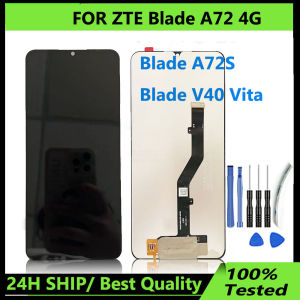 Pantalla For ZTE Blade A72 4G A72S Blade V40 Vita 8045 New Touch Screen LCD Display Phone Replacement+tools