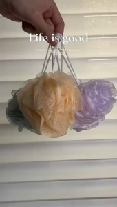 Shower Ball Bath Sponge Mesh Brush Exfoliating Sponge Eco-Tools