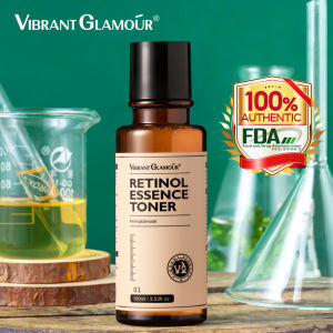 VIBRANT GLAMOUR FDA Double Retinol Face Toner Anti-aging Whitening Fades Fine Lines Anti-Wrinkle Smooth Firming Moisturizing Skin Care 100ml