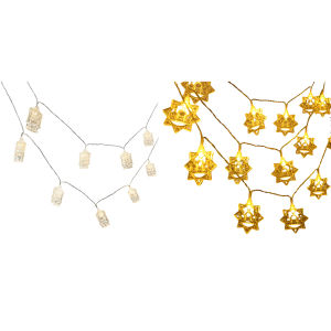 Eid Mubarak Room Decor Lamp Warm White Stars String Light for Ramadan & Islamic Party Decoration [Winnereco Lifestyle]
