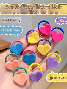 ENEN | Elastic Non-damaging Cute Heart-shaped Hair Accessories