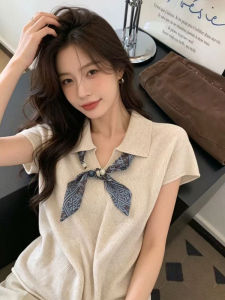 DUOFEIYAN | Elegant Design Thin Short Sleeve T-Shirt