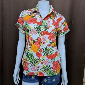 เสื้อเชิ้ตลายดอกใหม่สวยๆ 2024 เสื้อสงกรานต์ 2567 ลายใหม่ ลายสวยผ้าดีใส่สบาย