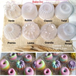 [Bake-inc] Cetakan Pudding Mini ( Harga 1 motif = 1 pc}