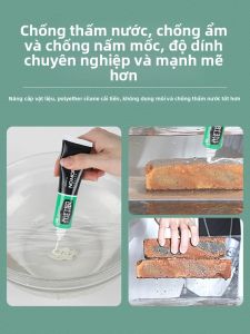 MONLEYTA | Keo dán siêu dính nhỏ Keo dán tường nhà tắm Keo dán gạch men kim loại Keo dán nhanh khô chống thấm nước thay thế đinh vít