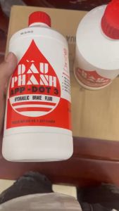 Dầu phanh dầu thắng xe ô tô cao cấp APP DOT3 lon 1 lít